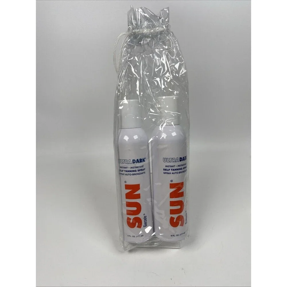 Sun Laboratories Giesee Spray Self Instant Tan Micro Mist Ultra Dark 6 Oz 2 Pack
